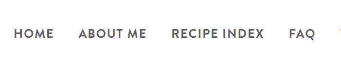 example nav menu example nav menu