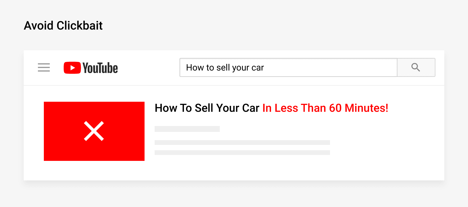 Avoid clickbait Avoid clickbait