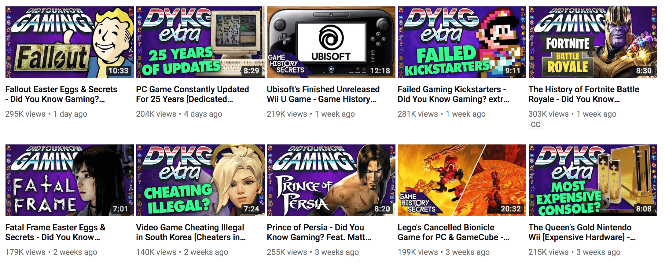 Thumbnail collage