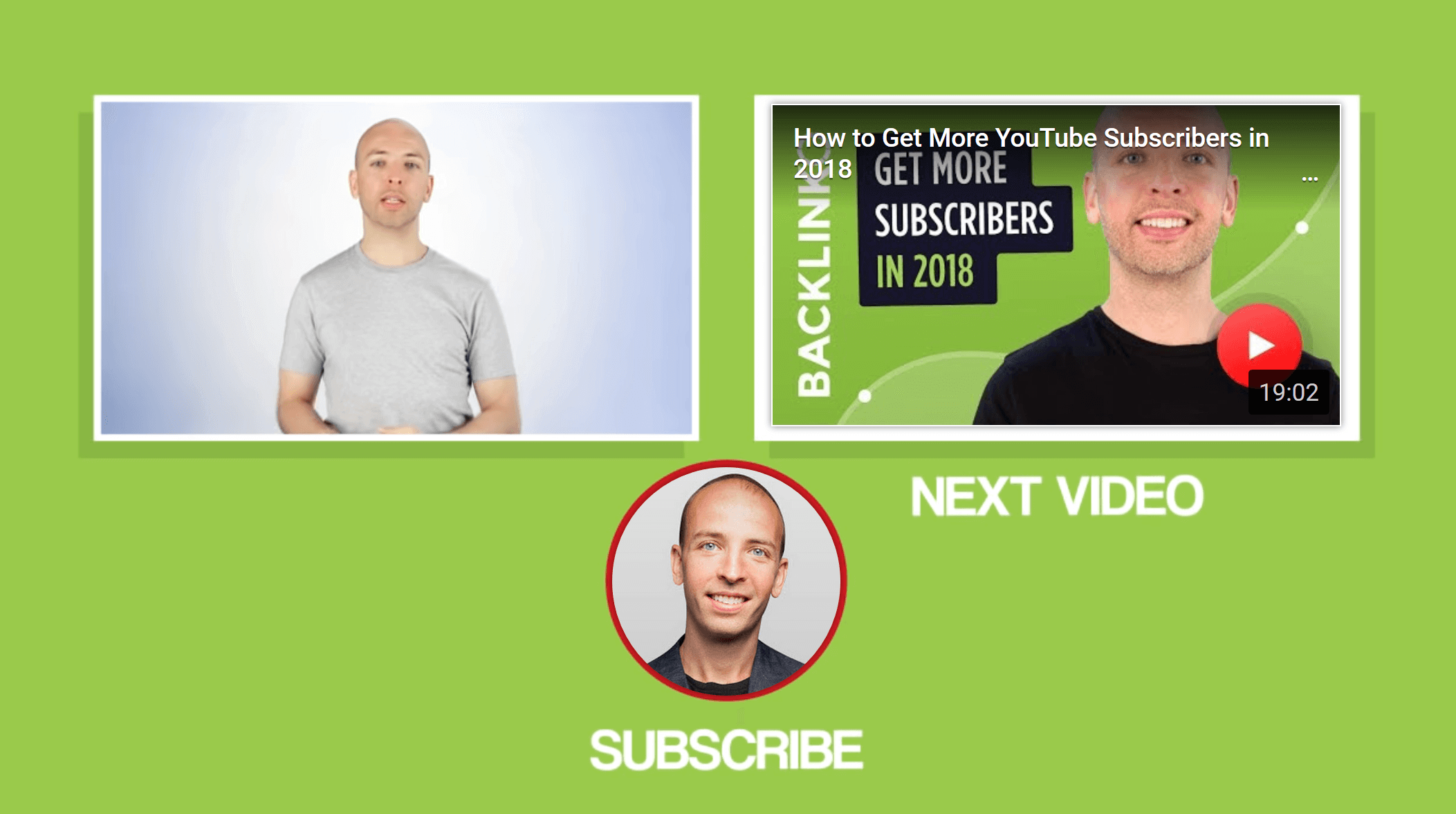 subscribe button on end screen
