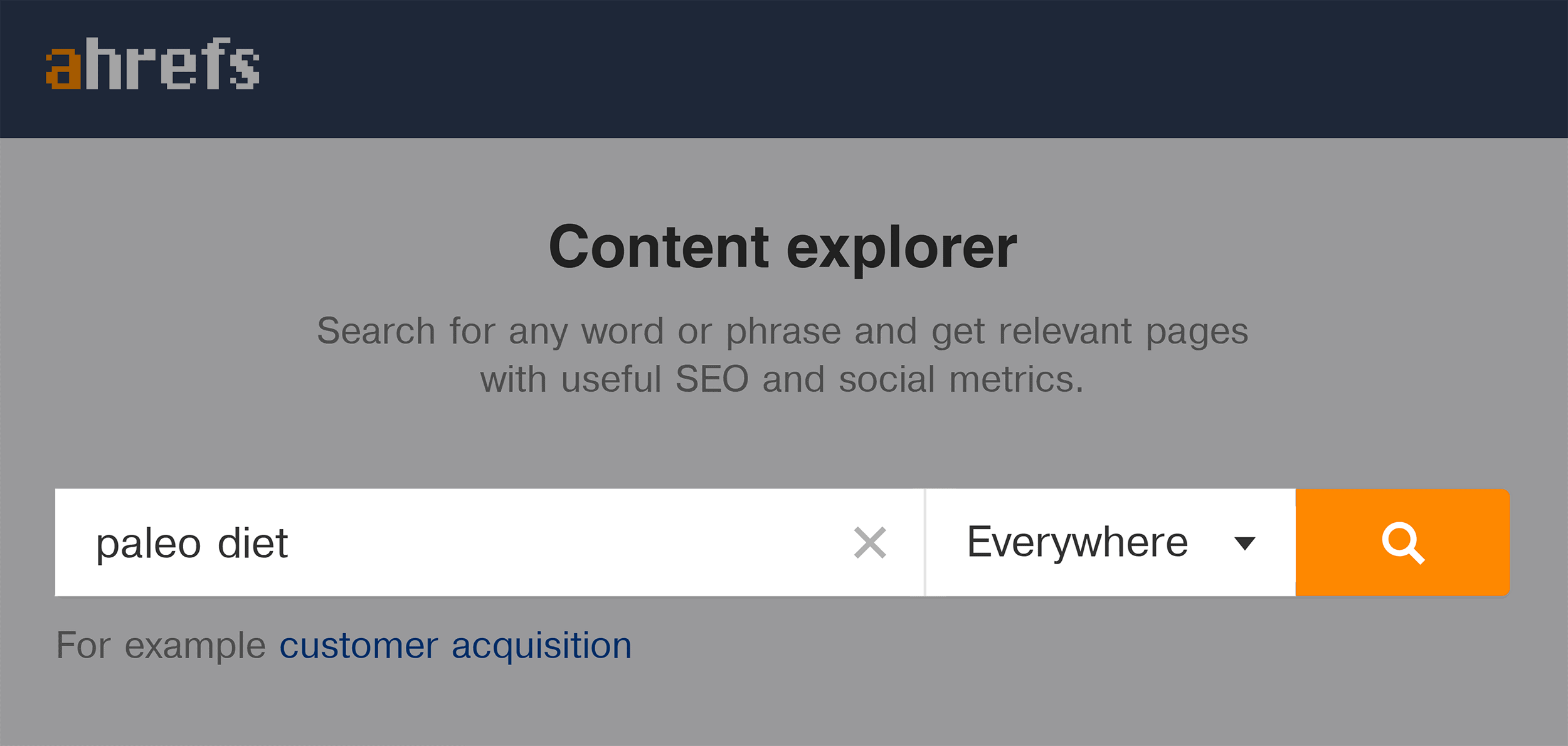 Ahrefs – Content explorer – Paleo diet Ahrefs – Content explorer – Paleo diet