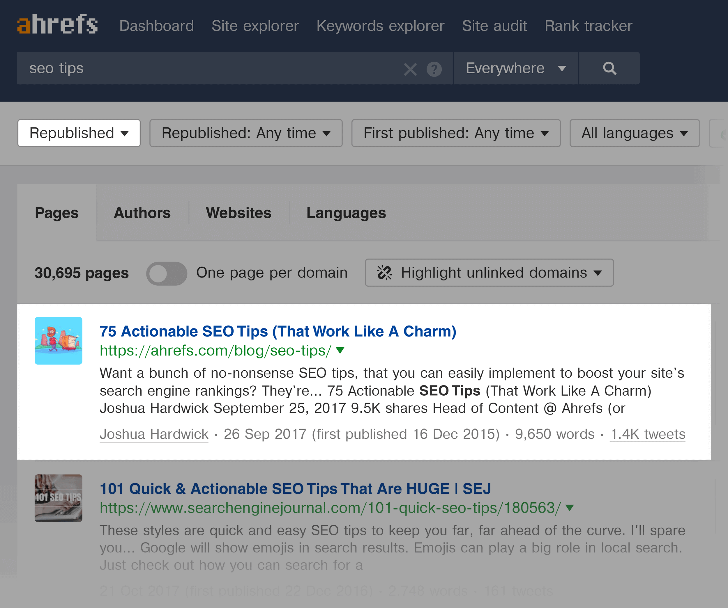Ahrefs – Content explorer – SEO tips – Republished Ahrefs – Content explorer – SEO tips – Republished