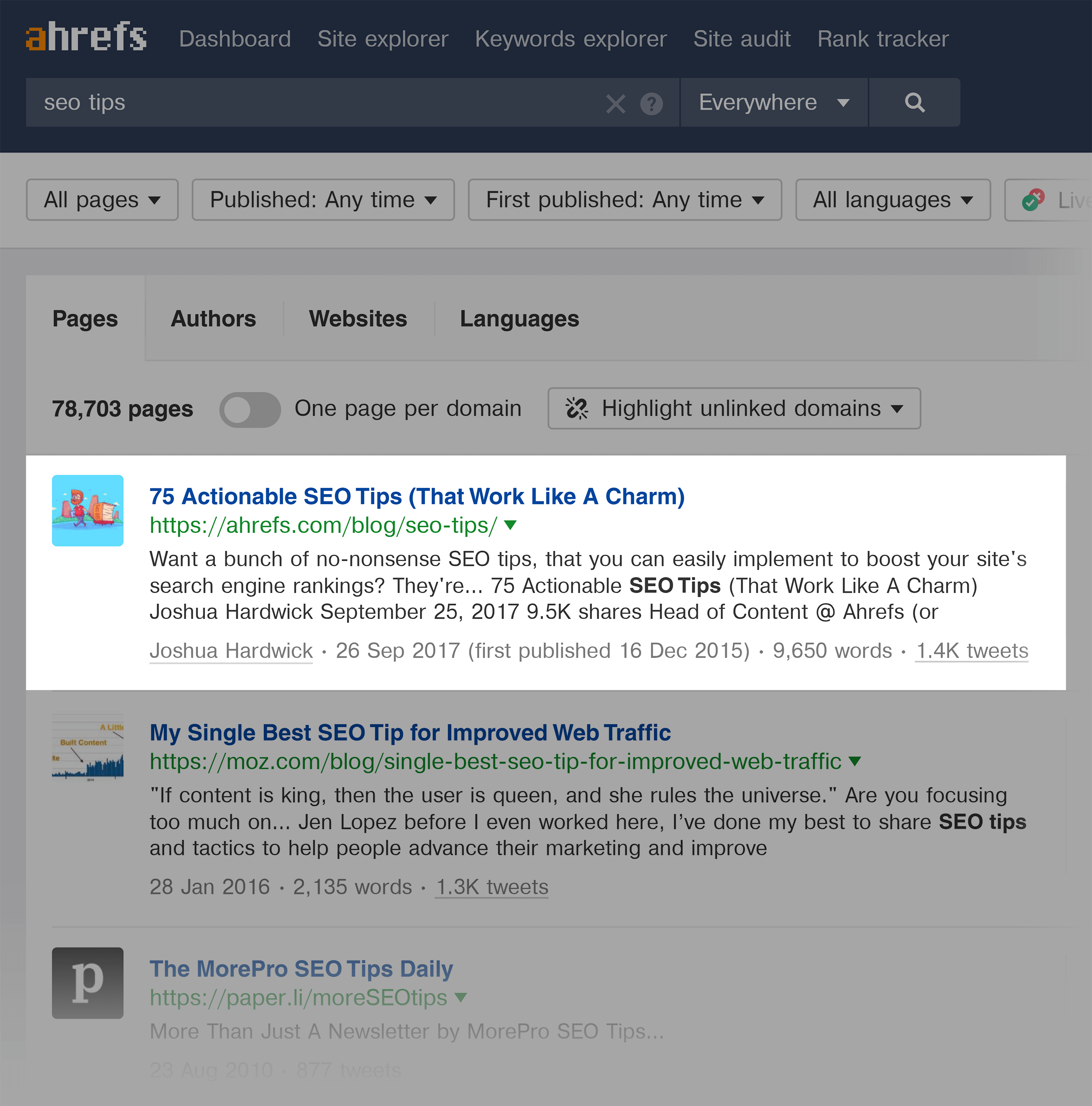 Ahrefs – Content explorer – SEO tips Ahrefs – Content explorer – SEO tips