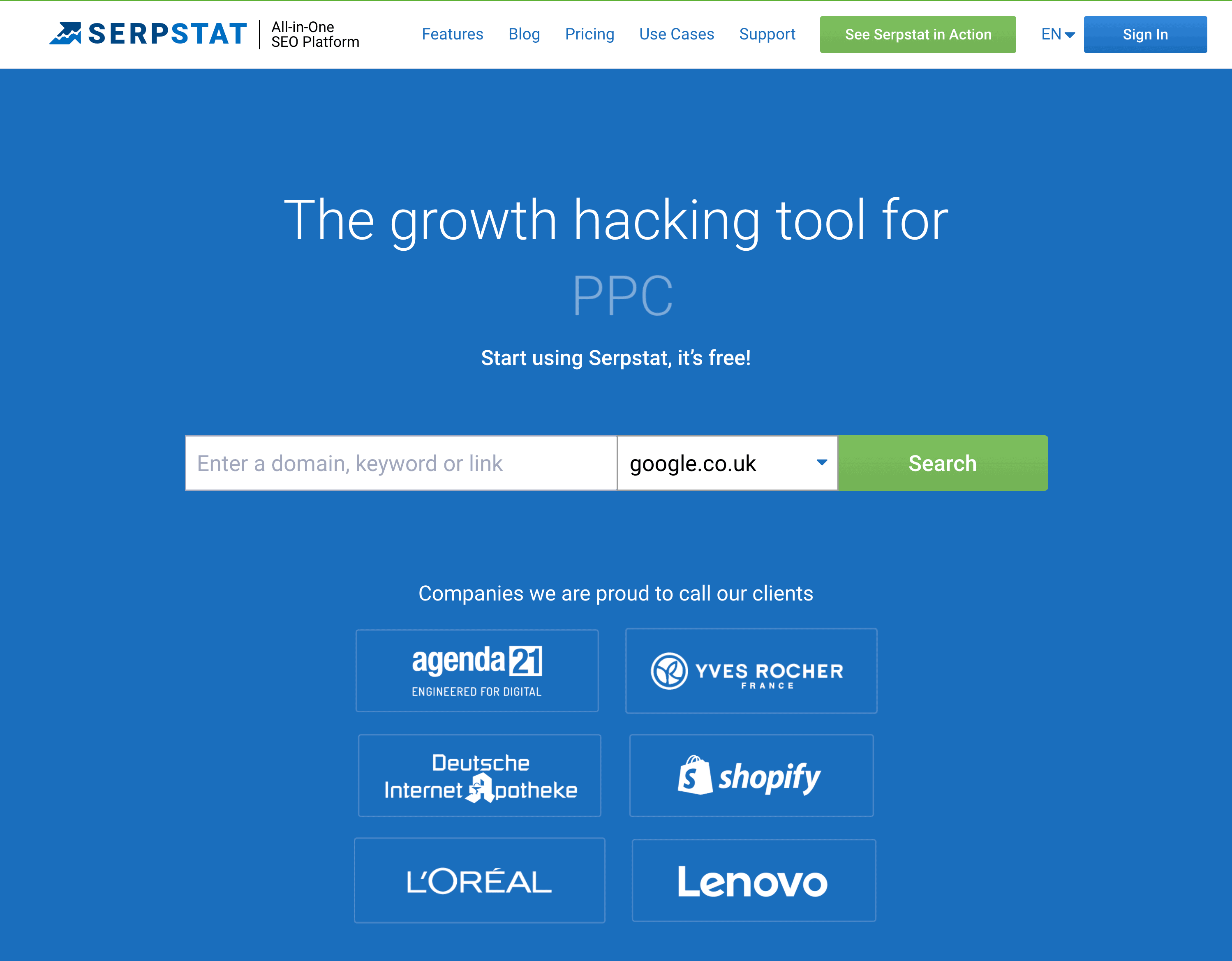 Serpstat – Homepage Serpstat – Homepage