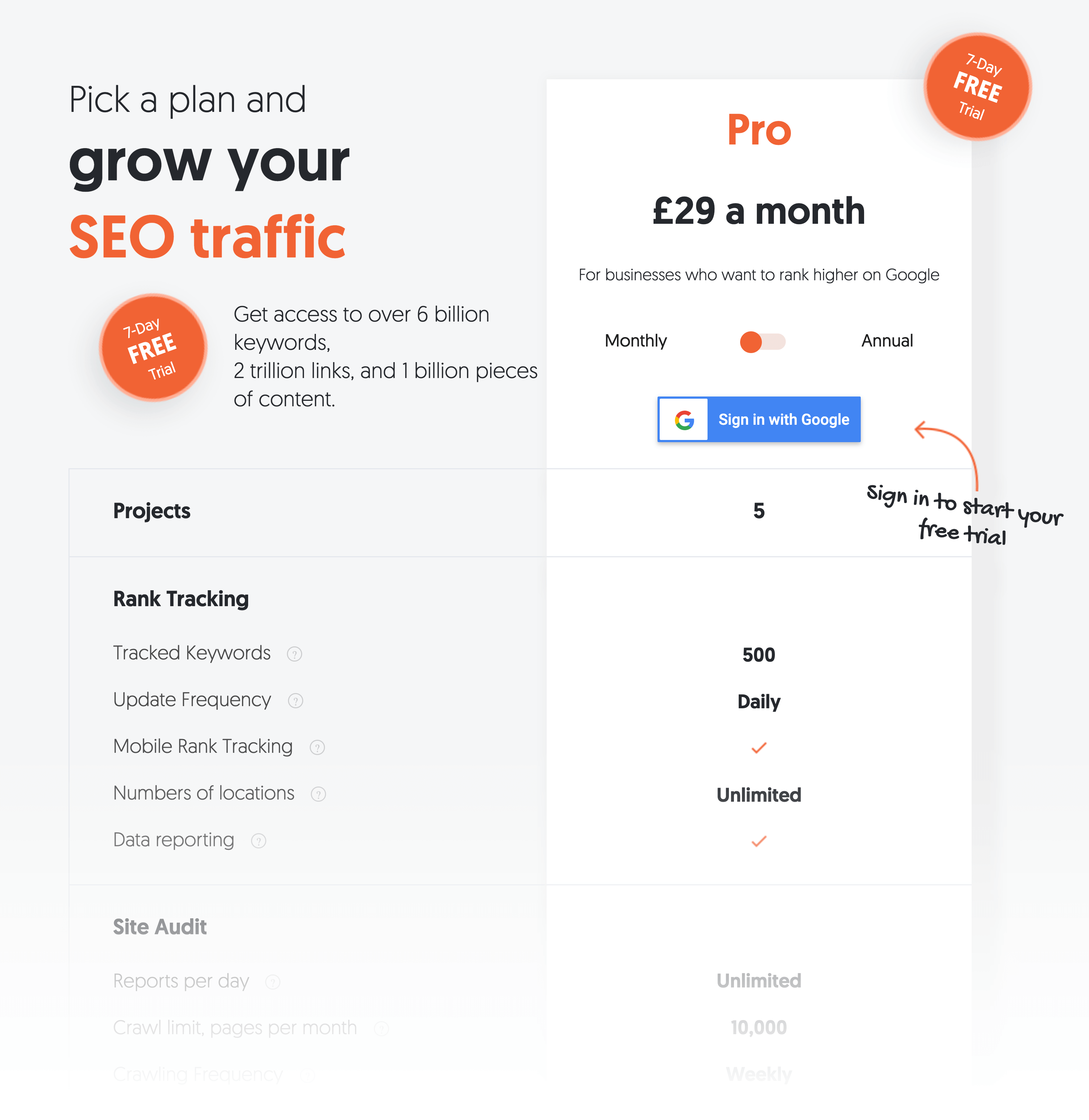 Ubersuggest – Pro Version Pricing Ubersuggest – Pro Version Pricing
