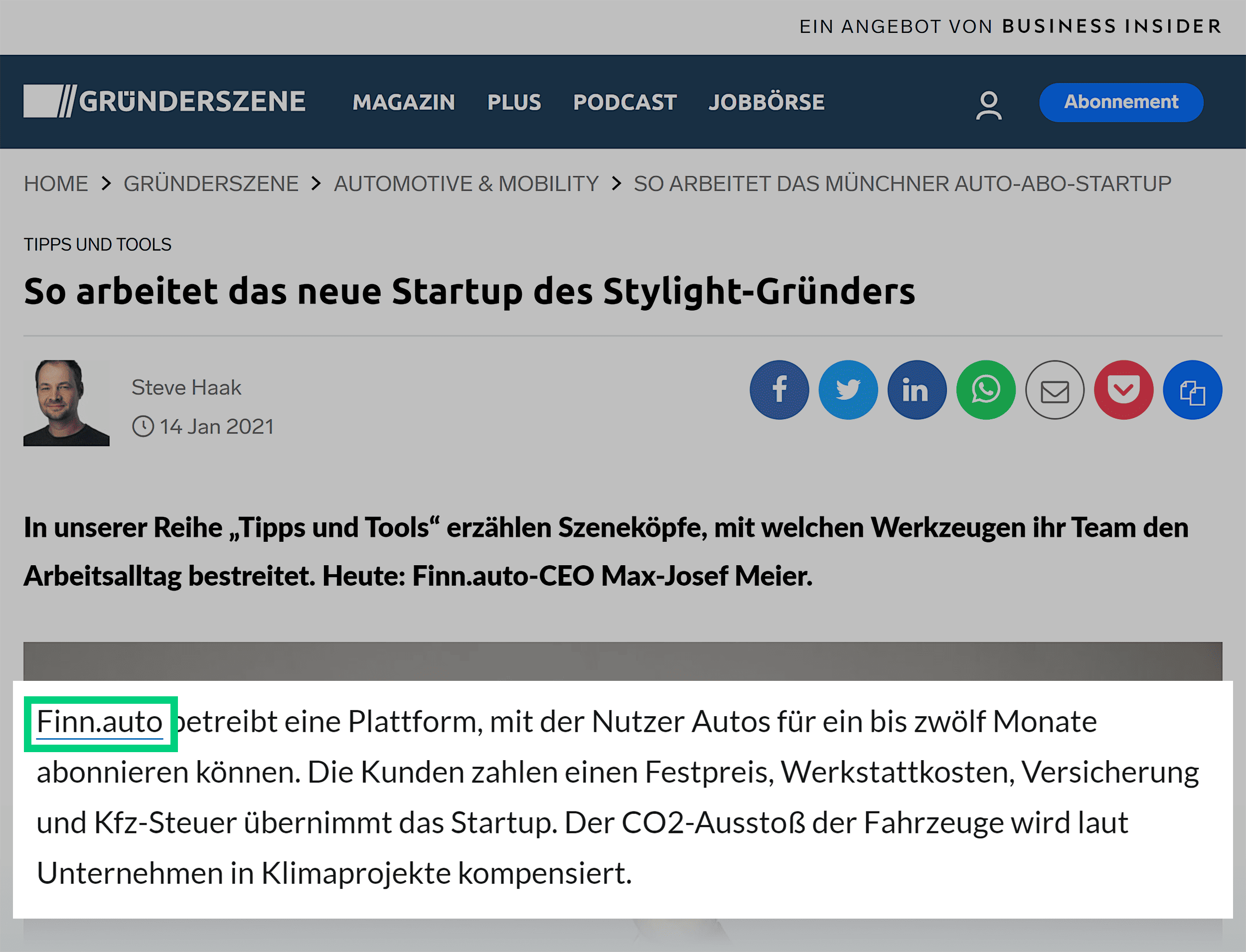 BusinessInsider – Finn.auto backlink BusinessInsider – Finn.auto backlink