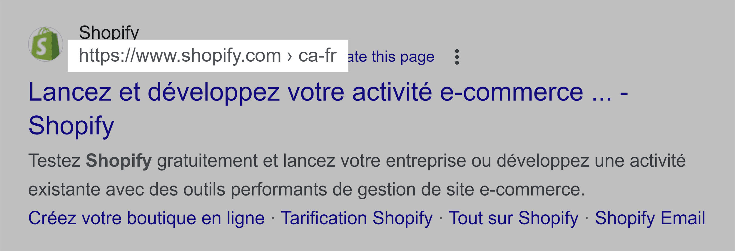 Subdirectory under top level domain Subdirectory under top level domain