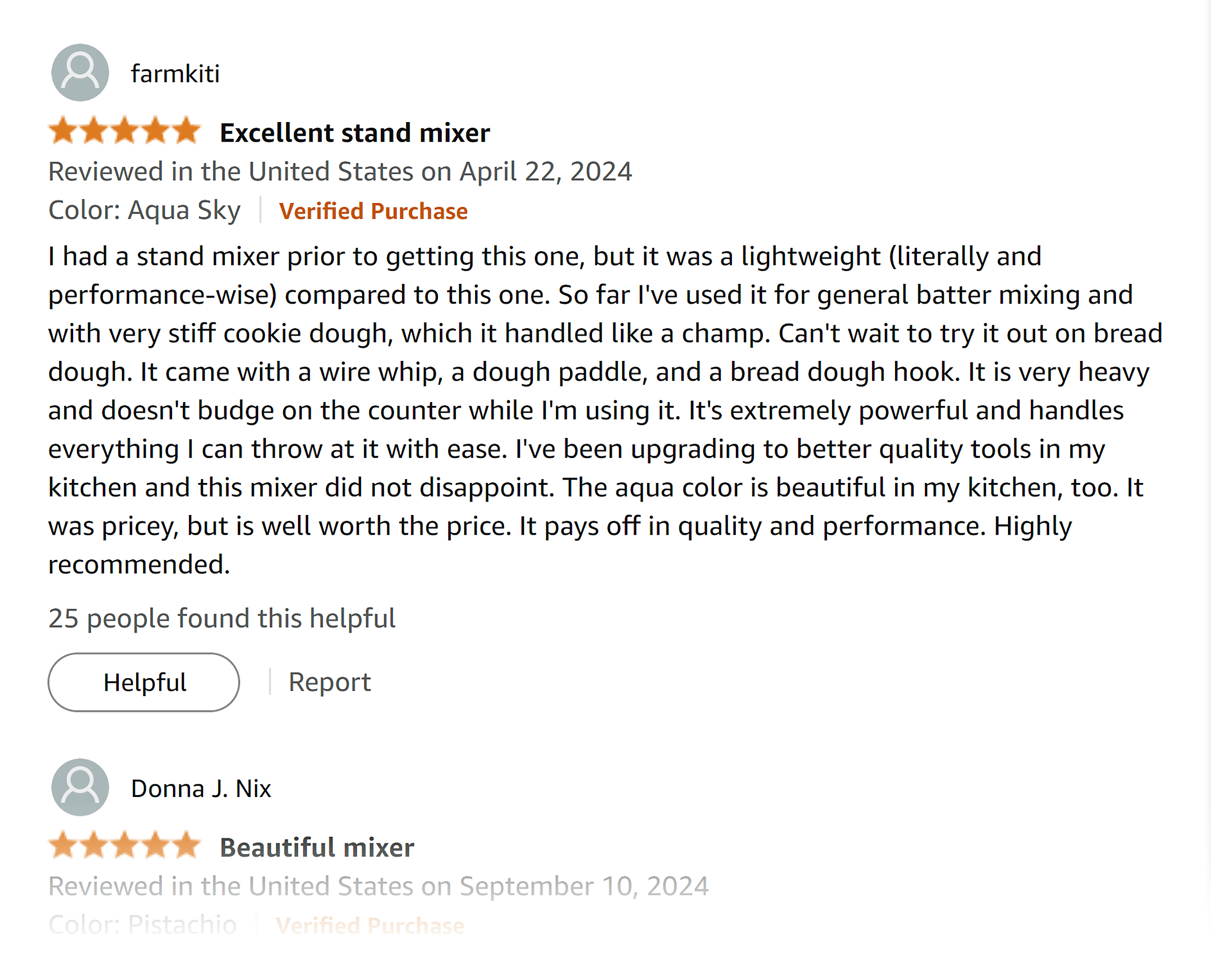 Amazon – Product reviews