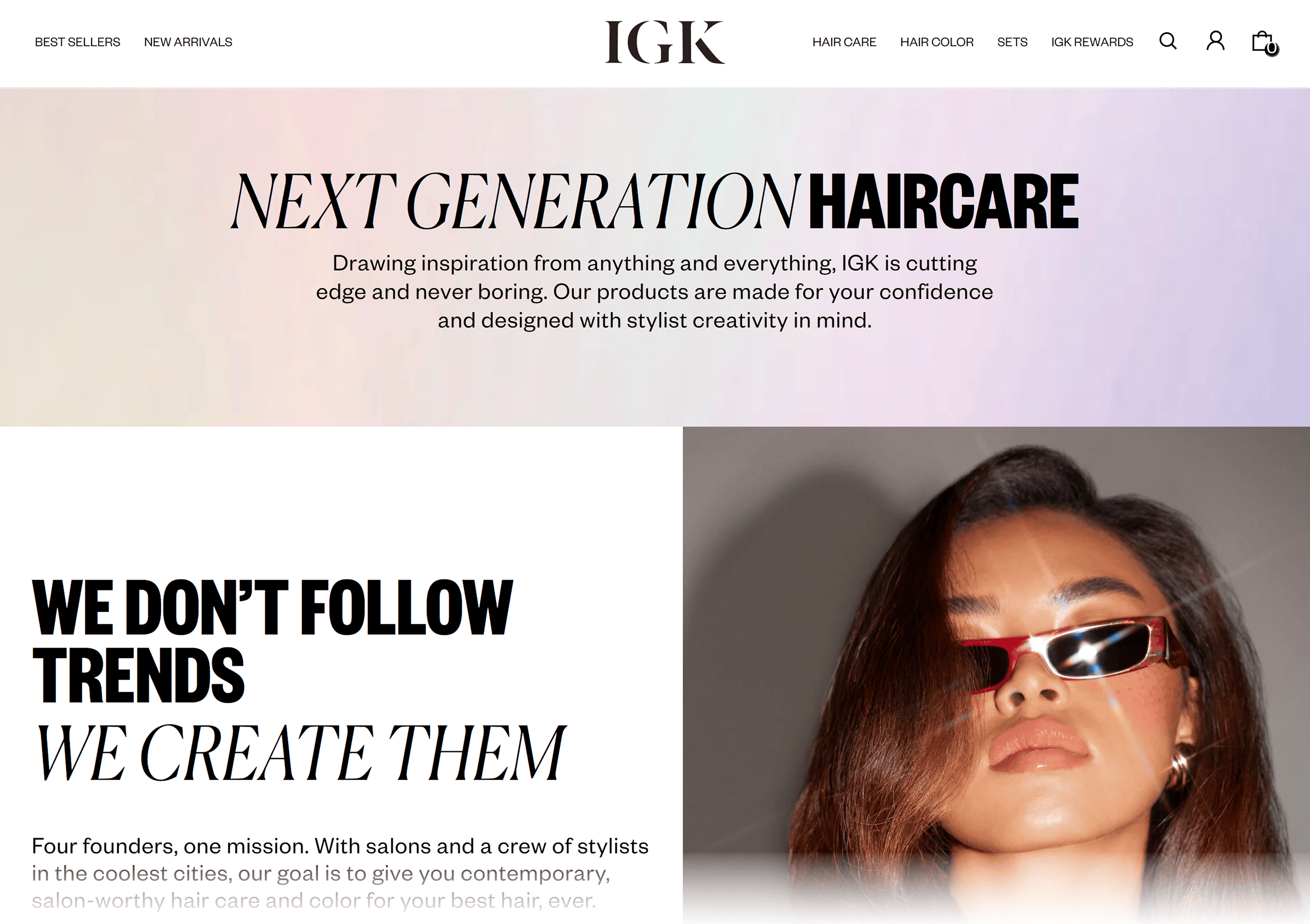 IGK Hair – Homepage IGK Hair – Homepage