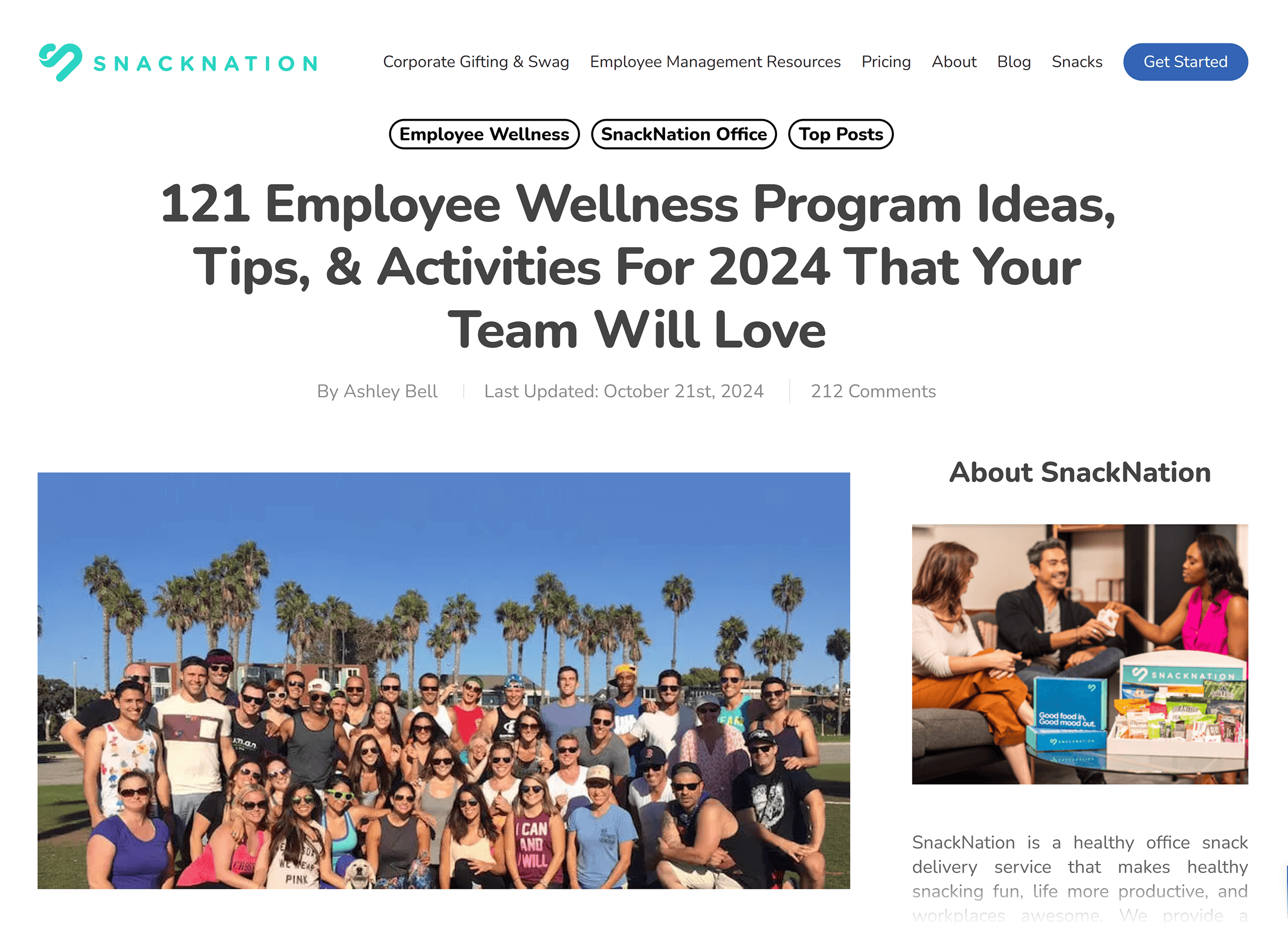 SnackNation – Post – Employee wellness program ideas SnackNation – Post – Employee wellness program ideas