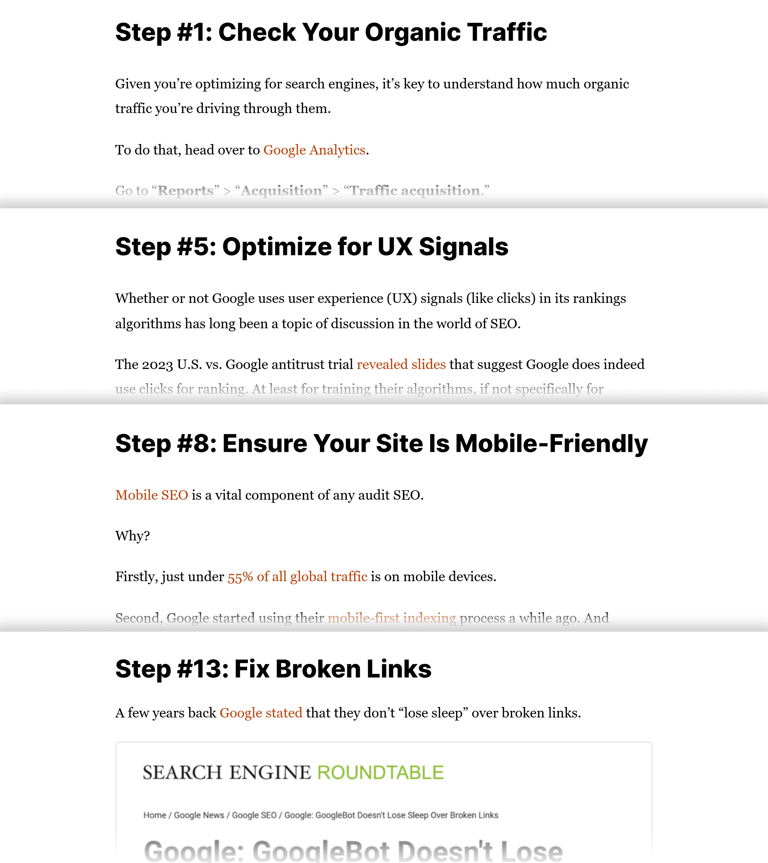 Backlinko – SEO Site Audit – Headlines collage Backlinko – SEO Site Audit – Headlines collage
