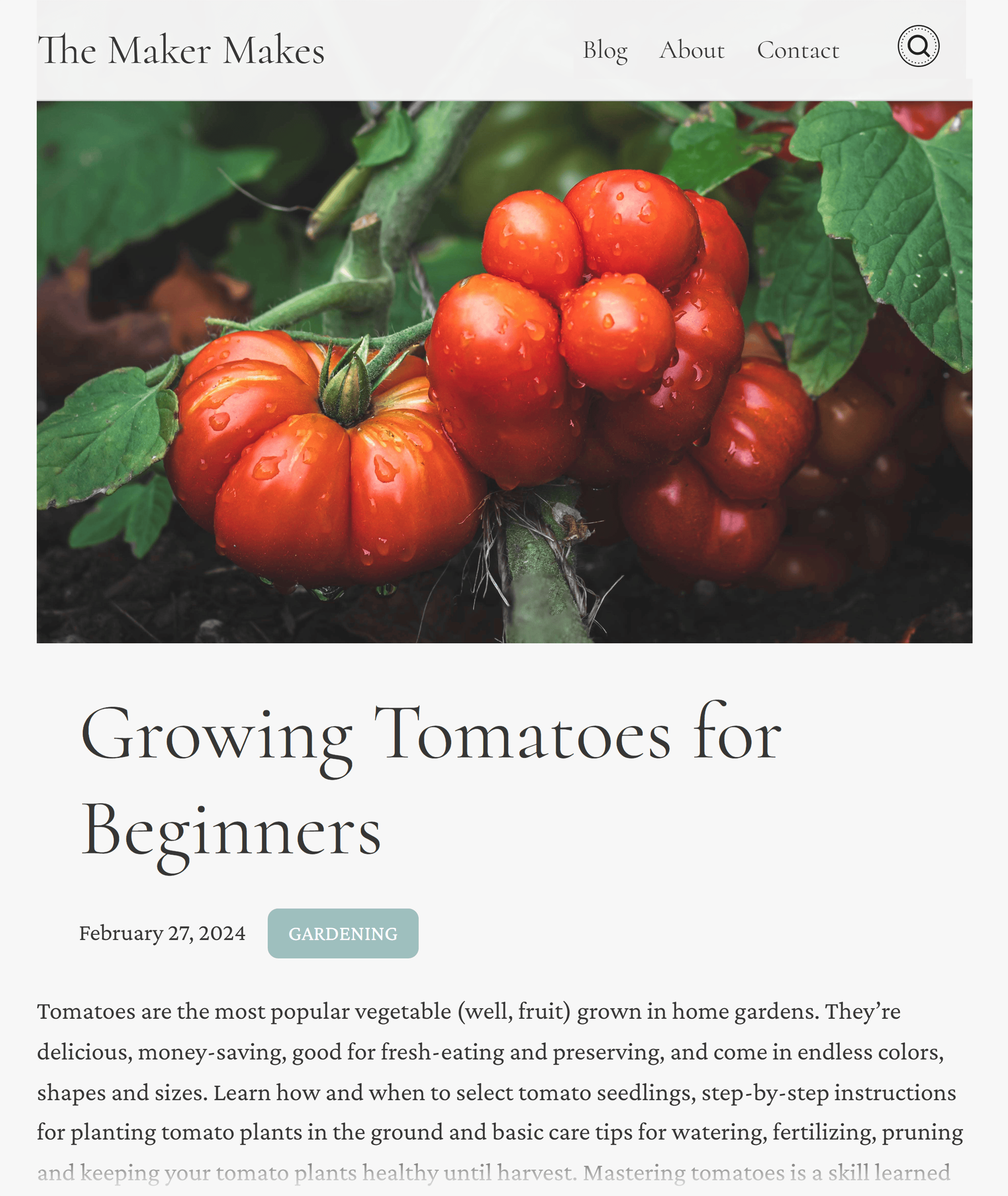 The Maker Makes – Blog posts The Maker Makes – Blog posts