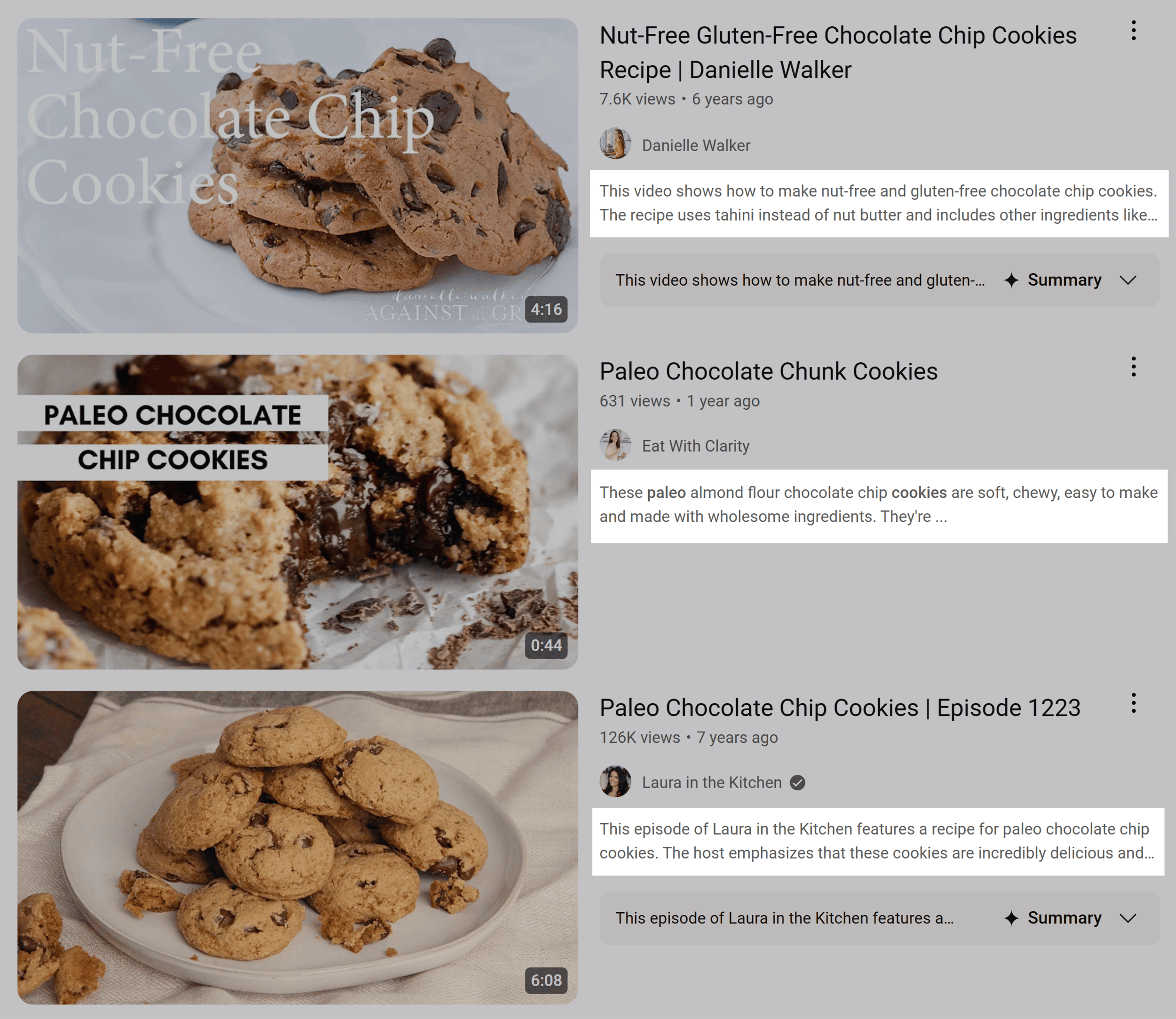 YouTube – Description