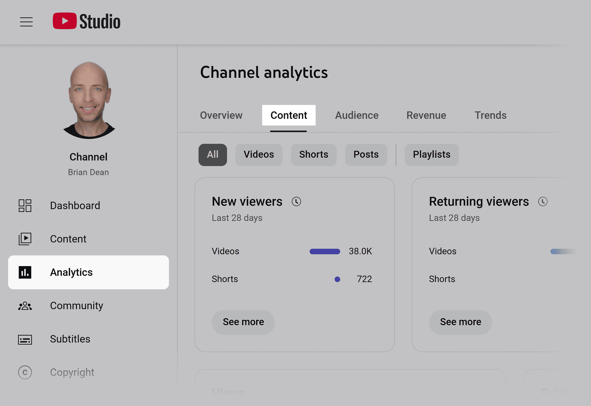 Youtube – Analytics