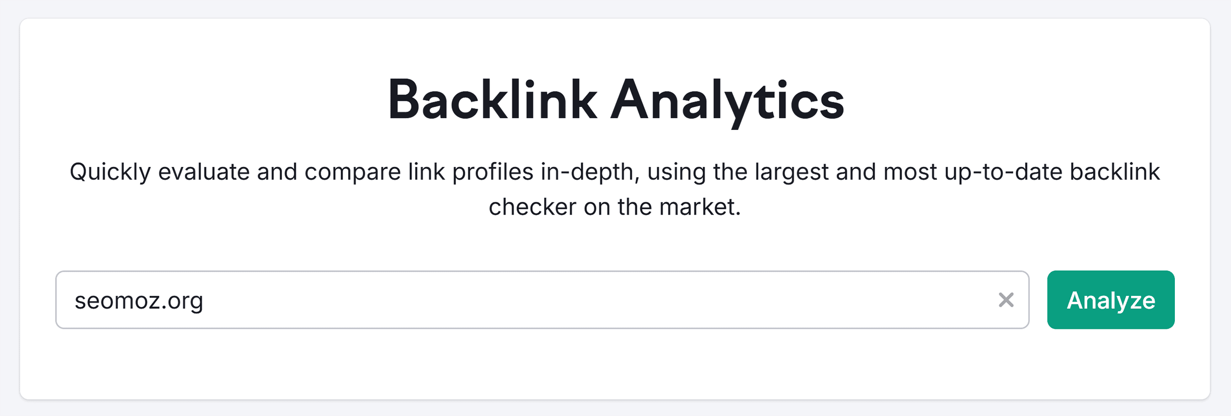 Backlink Analytics – Search – SEOMoz Backlink Analytics – Search – SEOMoz