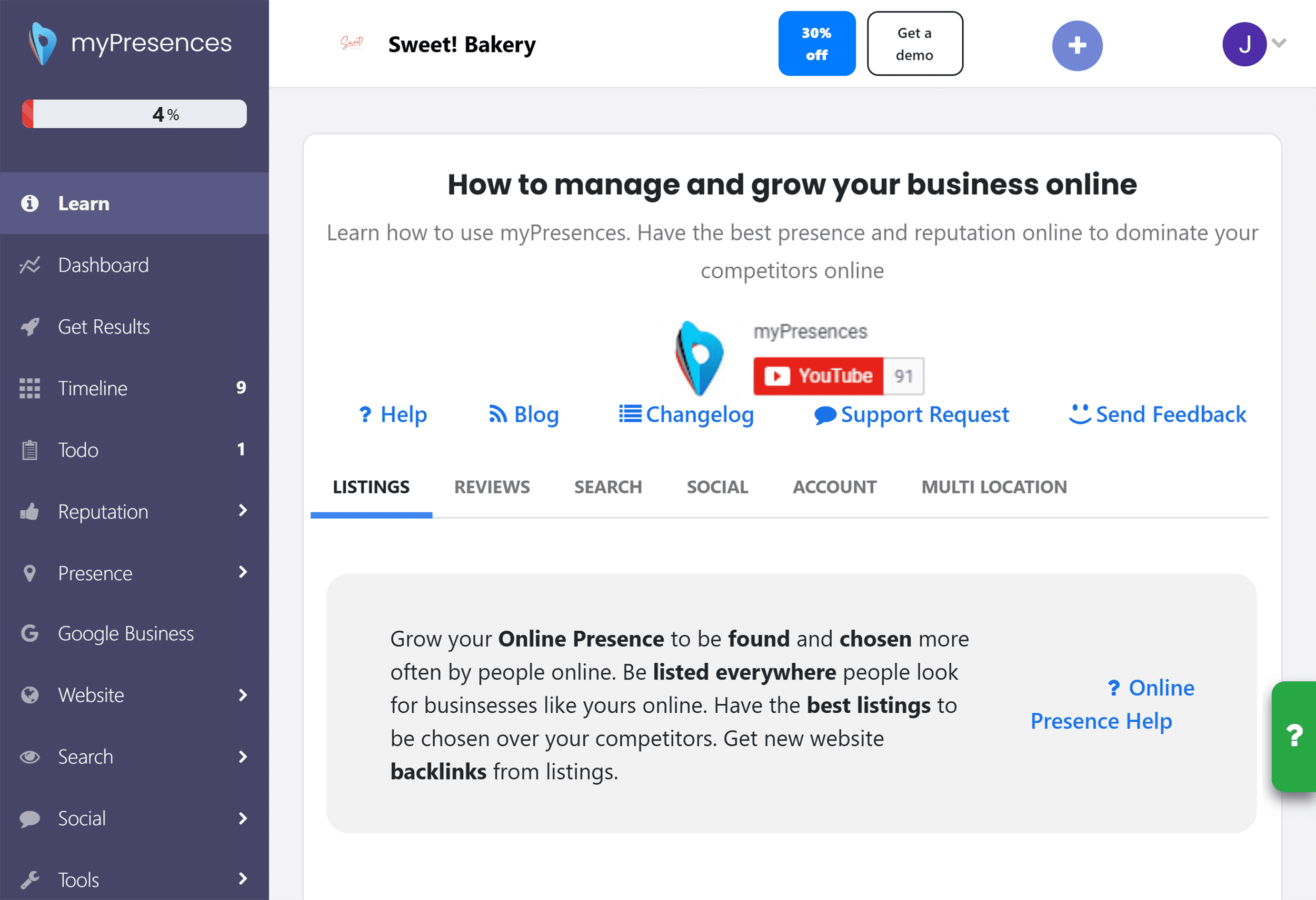 myPresences – Homepage myPresences – Homepage