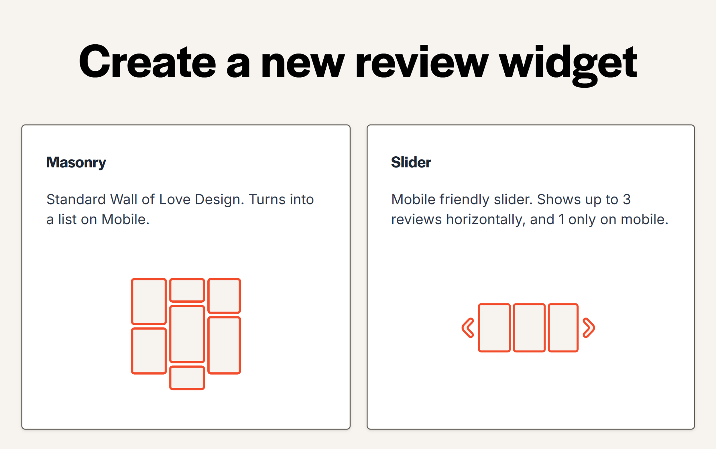 Reviewflowz – New widgets Reviewflowz – New widgets