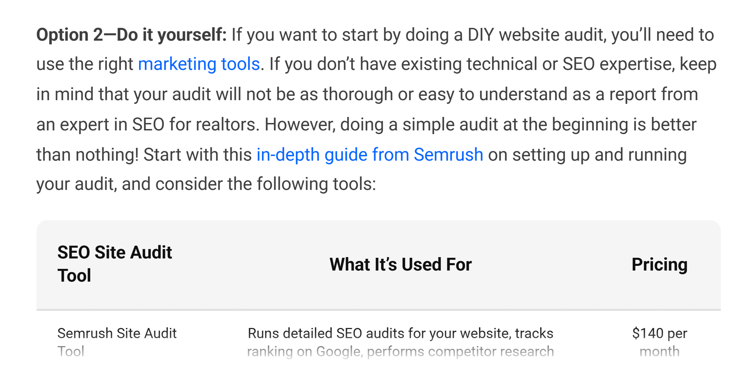 TheClose – Semrush Link