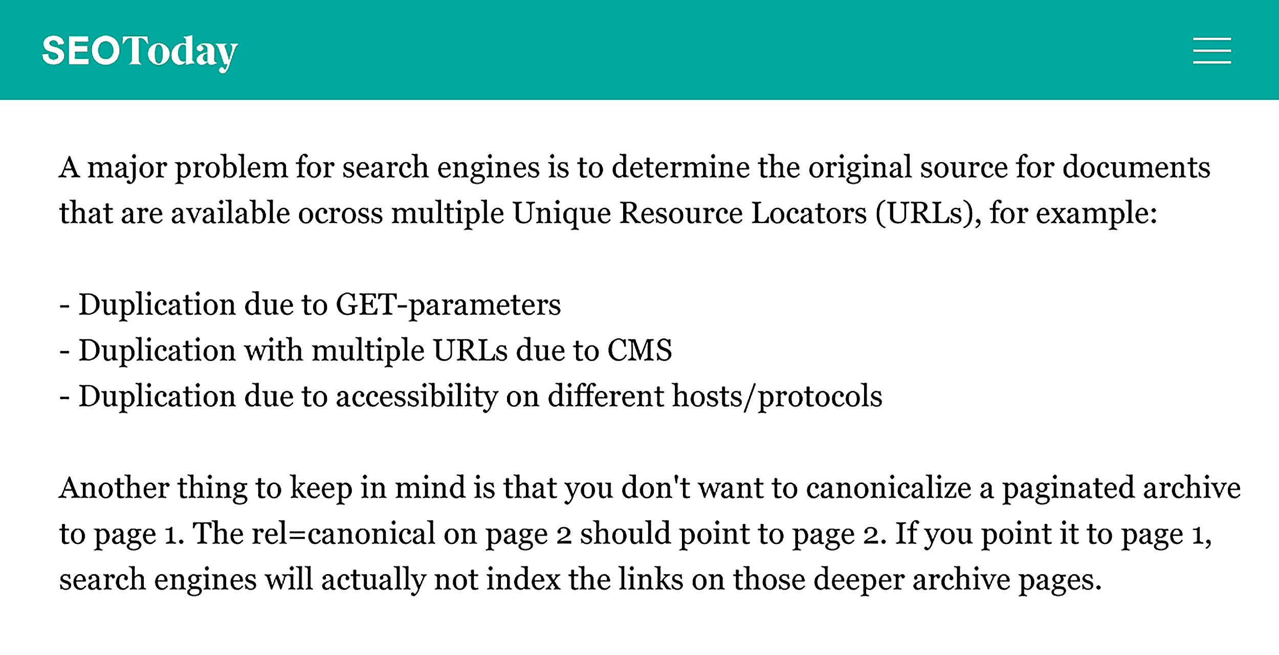 SEO Blogs Used to be Super Technical SEO Blogs Used to be Super Technical