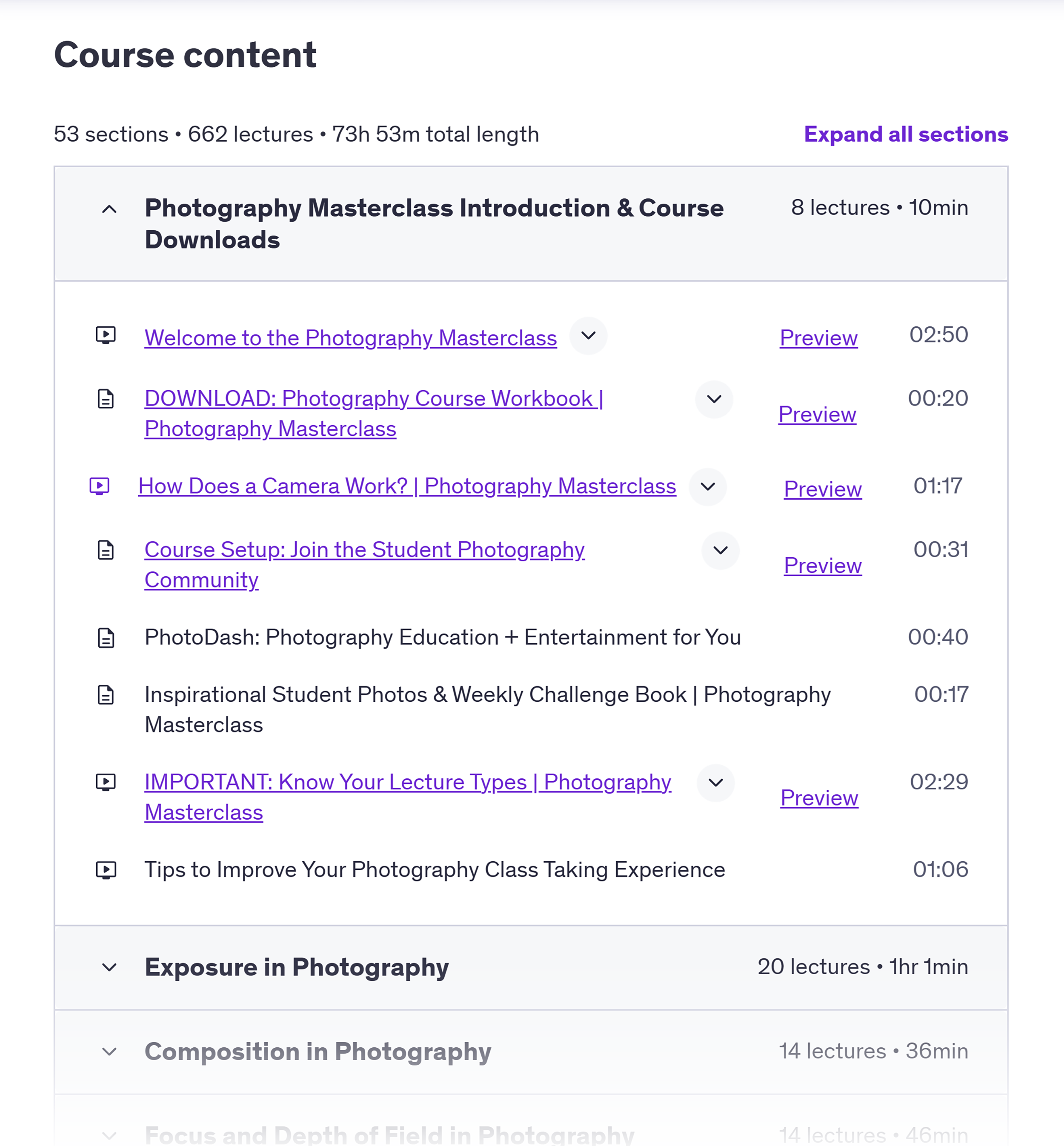 Udemy – Course Content Udemy – Course Content