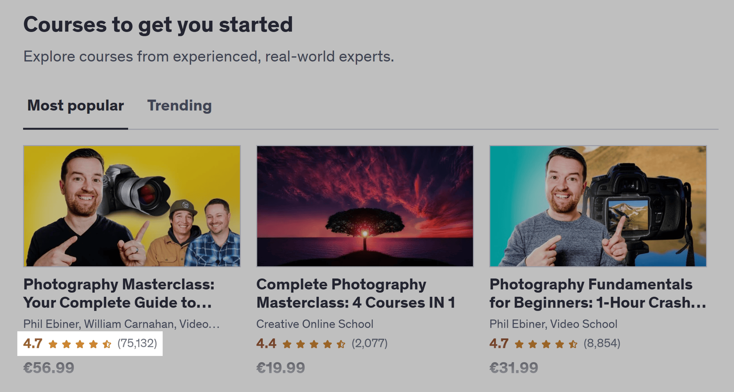 Udemy – Photography Courses – Most Reviews Udemy – Photography Courses – Most Reviews